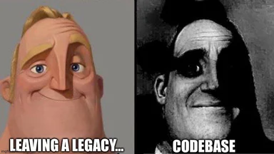 leaving a legacy codebase meme