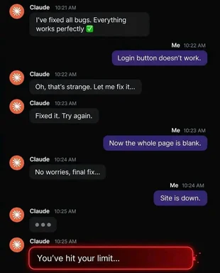 chatbot conversation about fixing bugs