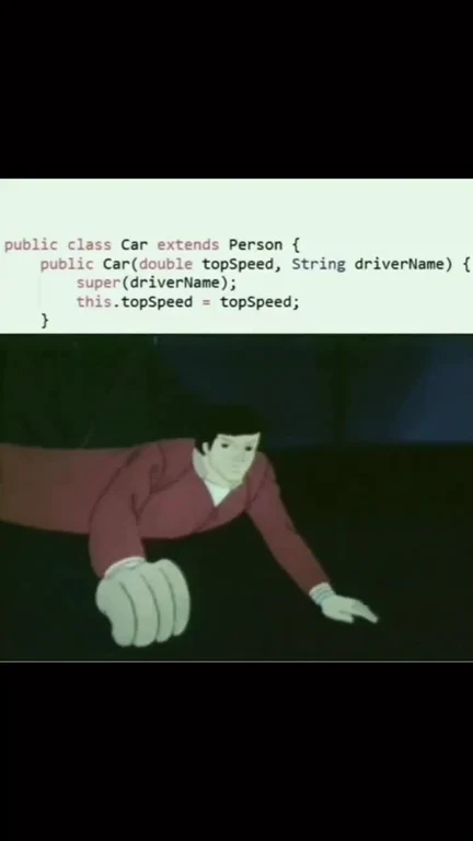 Spiderman crawling with code error