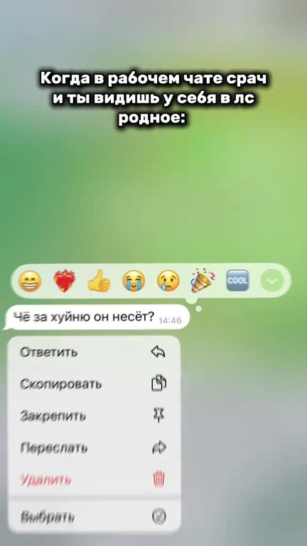russian meme about chat reaction