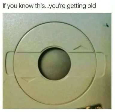 Nostalgic image of an old device control dial