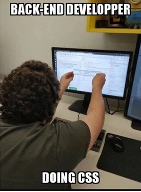 Back-end developer frustrated with CSS