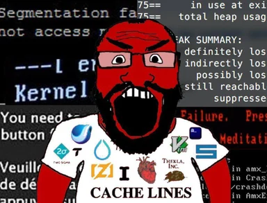 angry developer with red face and open mouth in front of code screen