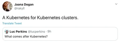 Kubernetes cluster meme