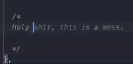Github Copilot AI prediction leads to messy code