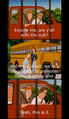 king of the hill meme about rust cult