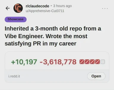 humorous github pull request review