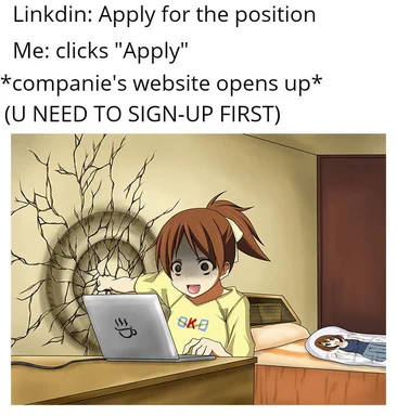 cartoon woman excitedly using laptop
