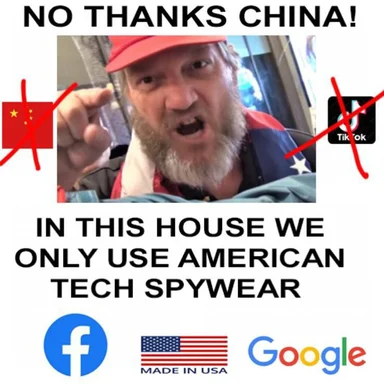 American tech pride meme