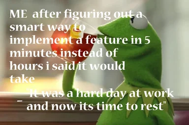 Kermit the Frog holding a mug and smiling