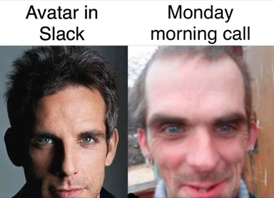 meme of doctor who actor comparing avatar and monday morning call