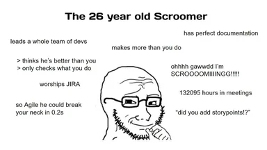 The 26 year old Scroomer meme