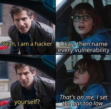 hacker vulnerability joke