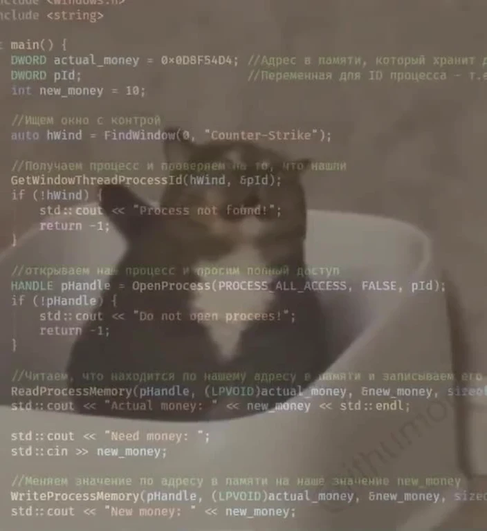 a man in a white shirt looking at a computer screen with code on it