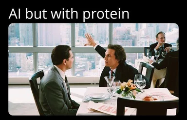AI but with protein