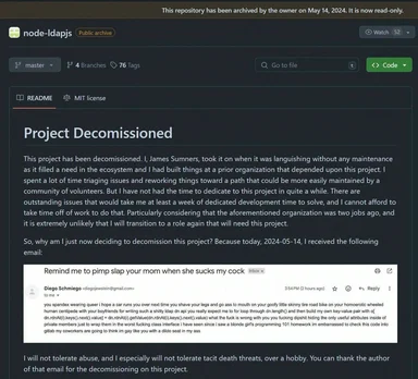 angry developer screenshot