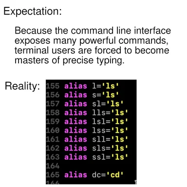 cli alias humor