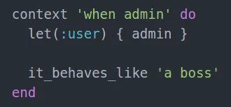 code snippet with admin behavior joke