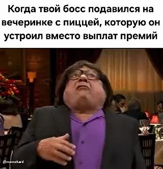 man choking on food with shocked expression