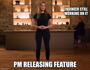 Engineer still working on it. PM releasing feature