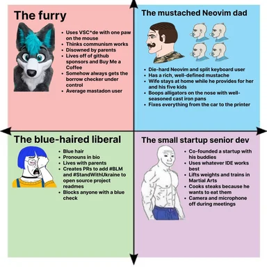 archetypes of programmers and developers