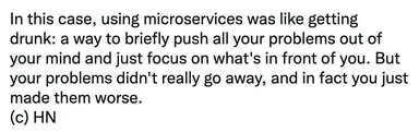 microservices problems meme