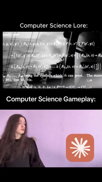 Computer Science Lore vs Gameplay meme