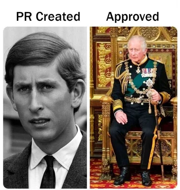 PR created vs approved meme