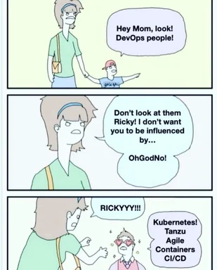 DevOps people meme