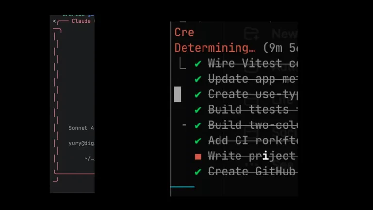 a screenshot of a developer's screen with a to-do list in a code editor