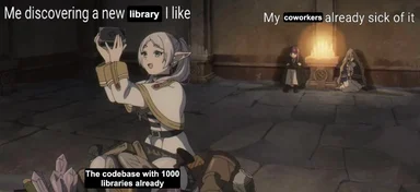 Discovering a new library meme