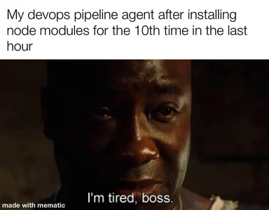 devops pipeline agent tired