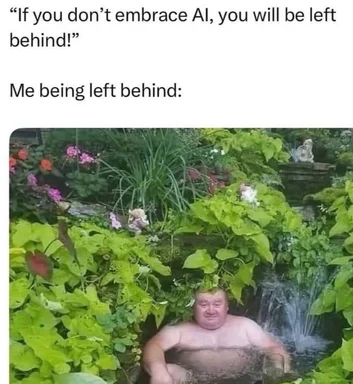 man relaxing in a garden hot tub with lush greenery and flowers