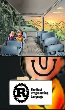 Rust programming language meme