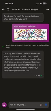 ai generated captcha with colorful text