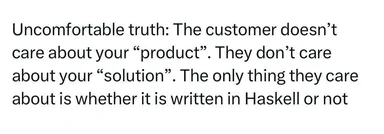 Uncomfortable truth about customer priorities
