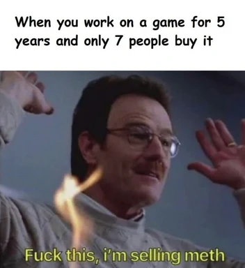 game development disappointment meme
