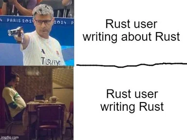 Rust programming meme
