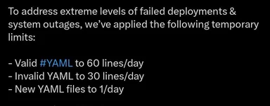 DevOps deployment limits meme