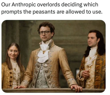 Anthropolic overlords meme