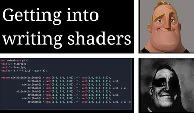 Mr. Incredible and Mr. Burns looking puzzled, with code on screen