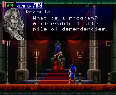 Dracula: What is a program? A miserable little pile of dependencies