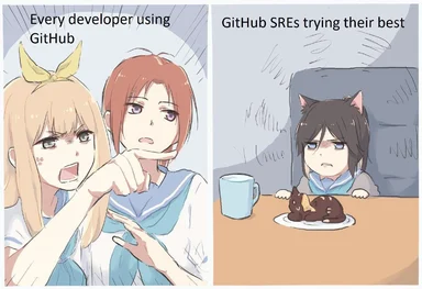 GitHub developer meme