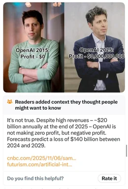 OpenAI profit meme