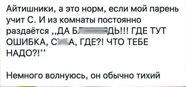 russian text about developer life
