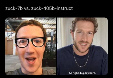 Zuckerberg AI deepfake meme