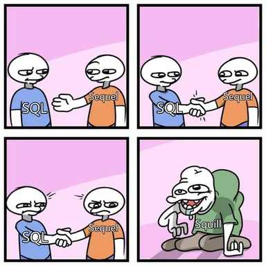 SQL vs Sequel meme