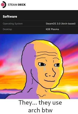 Sad person with purple and yellow sides and tears on their face