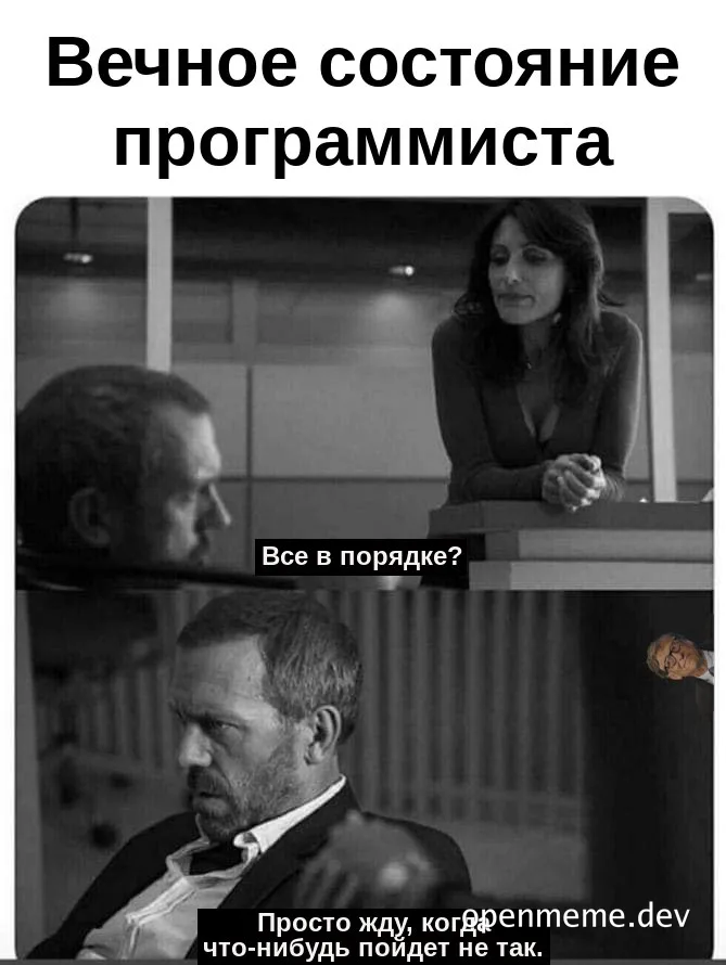 programmer eternal state meme