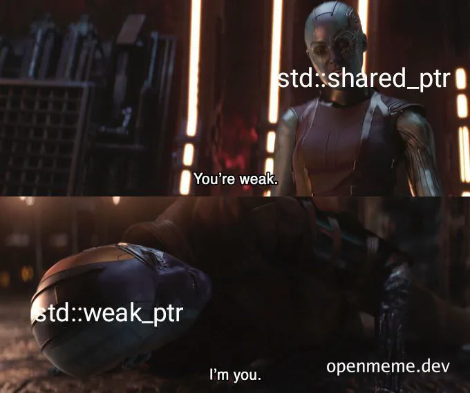 C-3PO and R2-D2 Star Wars droids in a scene with text overlay